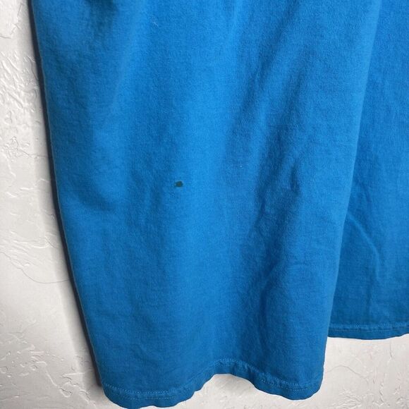 Vtg 90s Looney Tunes Tweety Bird T Shirt Bright Blue Embroidered XL - Picture 5 of 7